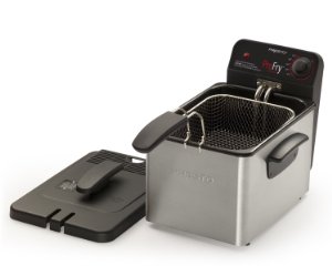 Waring DF280 Digital Deep Fryer w/ Removable Oil Container & Timer, 2.3-lb  Food Capacity