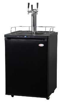 Kegco K309b 3 Triple Faucet Digital Kegerator