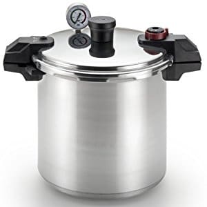 T-fal P31052 Polished Aluminum Pressure Canner