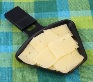 Raclette Pan with Cheese