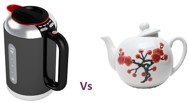 Difference Between a Kettle Vs Teapot