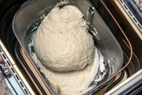 Inside of a Bread Maker