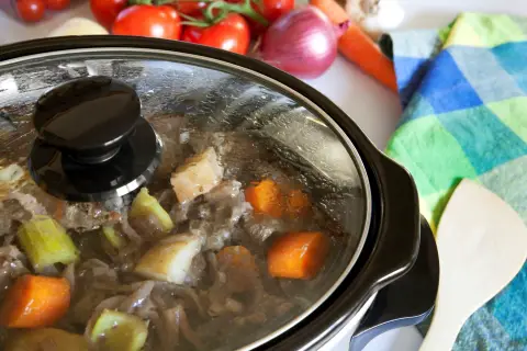 Slow Cooker Bubbling